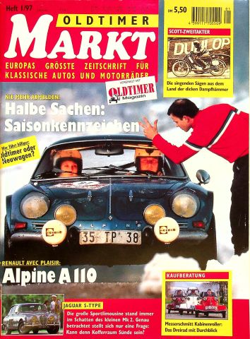 Deckblatt Oldtimer Markt (01/1997)